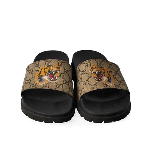 Gucci slides pink tiger